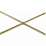 Кофейный столик овальный золотой Modern Mirror Gold Table варинант исполнения - 4 | Loft Concept в Казани