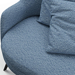 Мебельная ткань Шенилл голубой цвет 138 см T4-26 варинант исполнения - 8 | Loft Concept в Казани