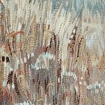 Современный Гобелен из шерсти в бежевых тонах Spring варинант исполнения - 1 | Loft Concept в Казани