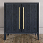 Современный Буфет Primo с 2 дверцами Черный дуб варинант исполнения - 1 | Loft Concept в Казани