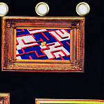 Штора Seletti Frames Left варинант исполнения - 1 | Loft Concept в Казани