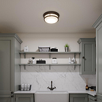 Потолочный светильник с белым матовым стеклянным плафоном в форме перевернутого конуса Hinkley варинант исполнения - 16 | Loft Concept в Казани