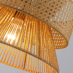 Подвесной светильник с абажуром из натуральных материалов Light Inside the Cell варинант исполнения - 6 | Loft Concept в Казани