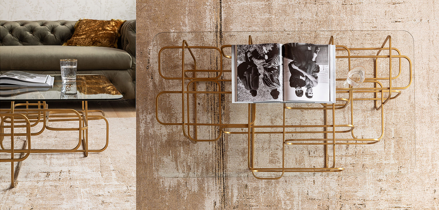 Кофейный стол Graphic Lines Кофейный стол Graphic Lines - Loft-Concept в Казани