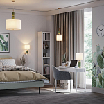 Подвесной светильник с декором в виде кактуса из керамики Opuntia D45 см варинант исполнения - 5 | Loft Concept в Казани