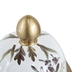 Ваза с нежным цветочным узором в пастельных тонах и крышкой с золотым акцентом Chinoiserie Ceramics варинант исполнения - 4 | Loft Concept в Казани