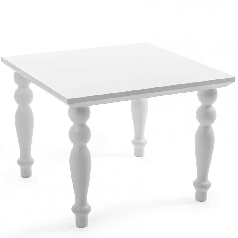 Журнальный стол Seletti Heritage Coffee Table Square white Белый в Казани | Loft Concept 