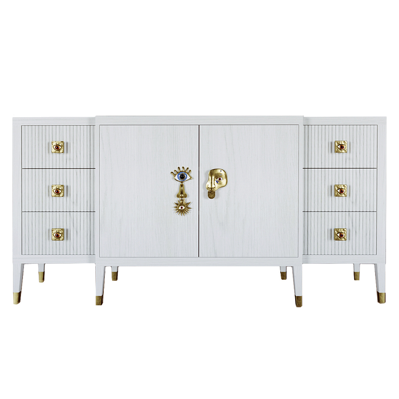 Большой Комод-буфет Elsa Dreams White с ящиками ivory ( слоновая кость ) Большой Комод-буфет Elsa Dreams White с ящиками ivory ( слоновая кость ) в Казани | Loft Concept
