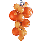 Люстра виноградная гроздь Grape Balls Янтарный цвет варинант исполнения - 2 | Loft Concept в Казани