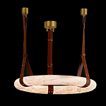 Люстра в форме обруча из натурального камня Minerals of Light варинант исполнения - 4 | Loft Concept в Казани