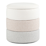 Пуф Three Colors в ткани букле из трех цветов  варинант исполнения - 1 | Loft Concept в Казани