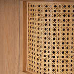 Комод с 3-мя ящиками из плетеного ротанга Ruiz Light Chest of Drawers варинант исполнения - 5 | Loft Concept в Казани