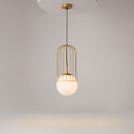 Подвесной светильник Cage Ball Pendant варинант исполнения - 2 | Loft Concept в Казани