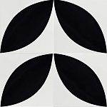 Дизайнерская плитка с узором Лепесток варинант исполнения - 3 | Loft Concept в Казани