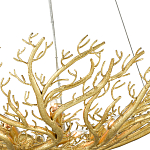 Люстра в форме золотой чаши из кораллов Coral Decor варинант исполнения - 1 | Loft Concept в Казани