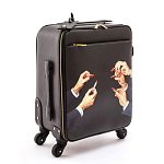 Чемодан дорожный SELETTI Travel Kit Trolley Lipstick Black варинант исполнения - 2 | Loft Concept в Казани