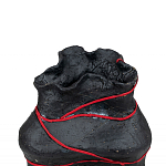 Ваза с красным кожаным жгутом "Красной нитью" варинант исполнения - 2 | Loft Concept в Казани