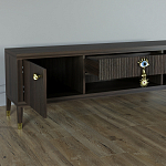 TV-тумба Дизайнерская Elsa Dreams Walnut варинант исполнения - 3 | Loft Concept в Казани