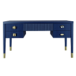 Письменный стол с 4-мя ящиками Elsa Dreams Blue варинант исполнения - 6 | Loft Concept в Казани