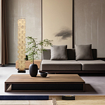 Торшер из натурального камня Stone Constructor варинант исполнения - 8 | Loft Concept в Казани