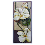 Аксессуар настенный из металла Blank Space White Flowers варинант исполнения - 1 | Loft Concept в Казани