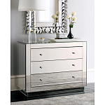 Комод зеркальный с 3-мя ящиками Mirror Chest of Drawers варинант исполнения - 2 | Loft Concept в Казани