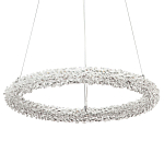 Кольцевая люстра с хрустальным декором Gilbertine Crystal Ring Chandelier варинант исполнения - 1 | Loft Concept в Казани