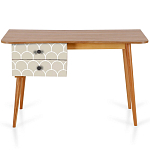 Письменный стол с принтом на ящиках Elise Desk варинант исполнения - 4 | Loft Concept в Казани