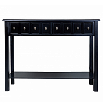 Черная консоль с выдвижными ящиками Monica варинант исполнения - 1 | Loft Concept в Казани