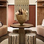 Панно на стену плетеное Макраме бежевый цвет  варинант исполнения - 7 | Loft Concept в Казани