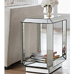 Зеркальный приставной стол Mirror Surface варинант исполнения - 2 | Loft Concept в Казани