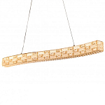 Люстра волнистой формы с текстурной огранкой Reflection of Reality варинант исполнения - 2 | Loft Concept в Казани