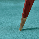 Дизайнерский кофейный стол со стеклянной столешницей Gio Ponti D.552.2 Coffee Table варинант исполнения - 4 | Loft Concept в Казани