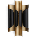 Бра из металла Dolton Wall Lamp Black варинант исполнения - 2 | Loft Concept в Казани