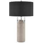 Настольная лампа на сером бетонном основании Delicate Brutality варинант исполнения - 2 | Loft Concept в Казани