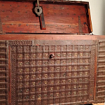 Большой Этнический сундук с металлическим декором  варинант исполнения - 1 | Loft Concept в Казани