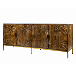 Широкая тумба с фактурным фасадом Termite варинант исполнения - 6 | Loft Concept в Казани