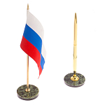 Настольный канцелярский набор из нефрита Apollo варинант исполнения - 6 | Loft Concept в Казани