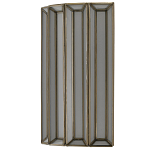 Бра с абажуром из панелей белого молочного стекла Stunned by Light варинант исполнения - 4 | Loft Concept в Казани