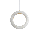 Подвесной светильник в форме кольца Cryptocrystalline Stone варинант исполнения - 6 | Loft Concept в Казани