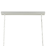 Люстра белая прямоугольная с абажурами в виде цветков тюльпана White Tulips варинант исполнения - 6 | Loft Concept в Казани