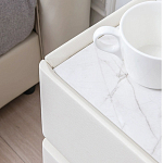 Умная прикроватная тумба с беспроводной зарядкой и подсветкой Smart Bedside Table варинант исполнения - 3 | Loft Concept в Казани