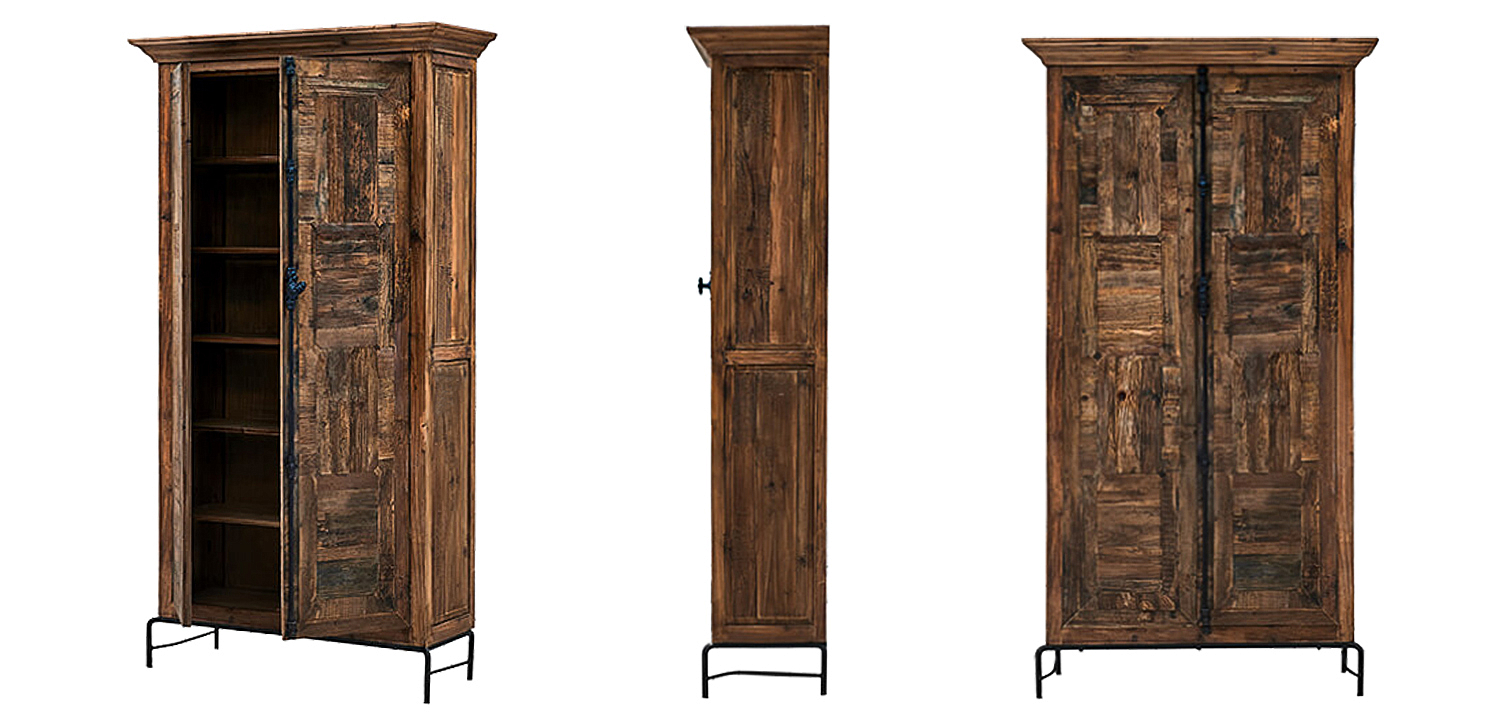 Шкаф Giancarlo Wood Wardrobe Шкаф Giancarlo Wood Wardrobe - Loft-Concept в Казани