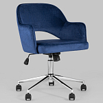 Кресло для компьютерного стола Veloury Blue варинант исполнения - 2 | Loft Concept в Казани