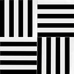 Дизайнерская плитка с узором Вертикаль варинант исполнения - 1 | Loft Concept в Казани