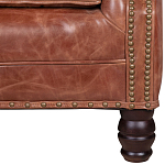 Кожаное кресло James Brown Leather Armchair варинант исполнения - 5 | Loft Concept в Казани