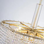 Люстра многоярусная с каскадами кристаллов Crystal Rains варинант исполнения - 4 | Loft Concept в Казани