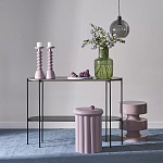 Подсвечник фигурный розовый Bright Accent 36 см варинант исполнения - 4 | Loft Concept в Казани