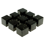 Камни для охлаждения виски из чёрного змеевика Natural Stone Cube варинант исполнения - 3 | Loft Concept в Казани