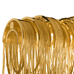 Люстра подвесная с металлическими цепочками и изогнутыми металлическими дугами 72 см Atlantis Chain варинант исполнения - 20 | Loft Concept в Казани